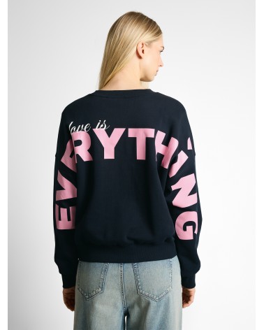 SUDADERA OVERSIZE LOVE IS EVERYTHING TOM TAILOR