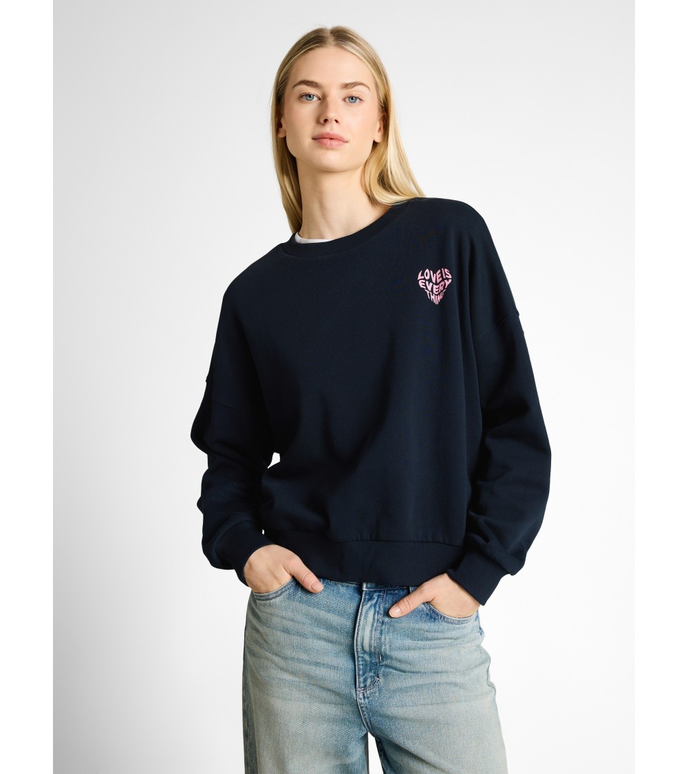 SUDADERA OVERSIZE LOVE IS EVERYTHING TOM TAILOR