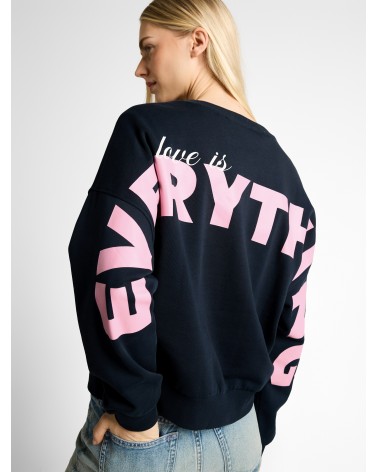 SUDADERA OVERSIZE LOVE IS EVERYTHING TOM TAILOR