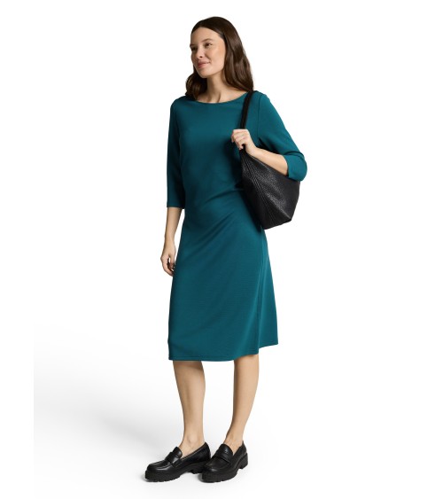 VESTIDO FRUNCIDO RECTO TEJIDO MODAL DE TOM TAILOR