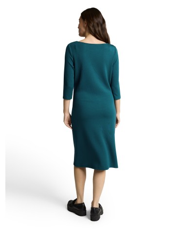 VESTIDO FRUNCIDO RECTO TEJIDO MODAL DE TOM TAILOR