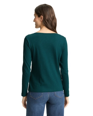 CAMISETA BÁSICA DE MANGA LARGA TOM TAILOR