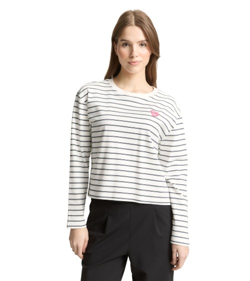 CAMISETA DE RAYAS OVERSIZE TOM TAILOR