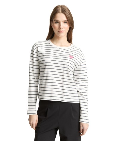 CAMISETA DE RAYAS OVERSIZE TOM TAILOR