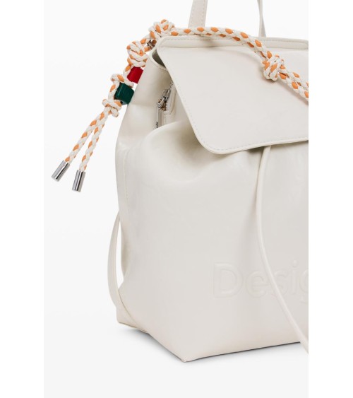 MOCHILA BOLSO HALF LOGO LUENA MINI CRUDA DESIGUAL