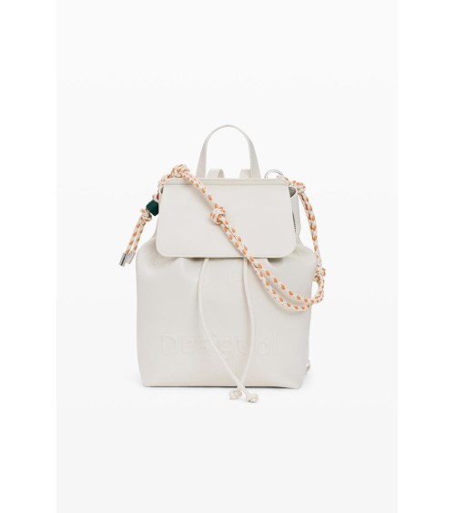 MOCHILA BOLSO HALF LOGO LUENA MINI CRUDA DESIGUAL