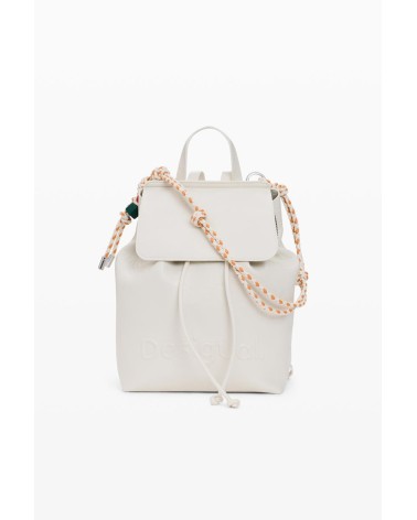 MOCHILA BOLSO HALF LOGO LUENA MINI CRUDA DESIGUAL