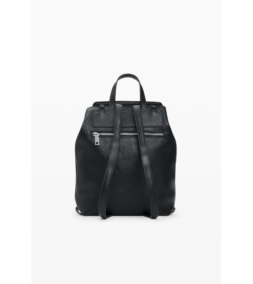 BOLSO MOCHILA HALF LOGO LUENA MINI BLACK DESIGUAL