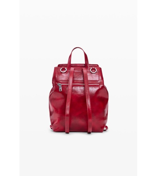 BOLSO MOCHILA HALF LOGO LUENA MINI RED DESIGUAL