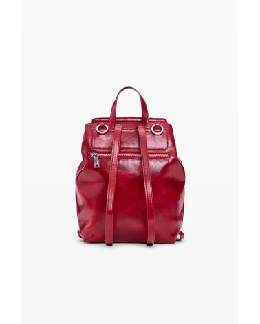 BOLSO MOCHILA HALF LOGO LUENA MINI RED DESIGUAL