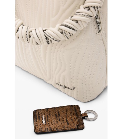 MOCHILA BOLSO HELIUM SUMY MINI ECRU DESIGUAL