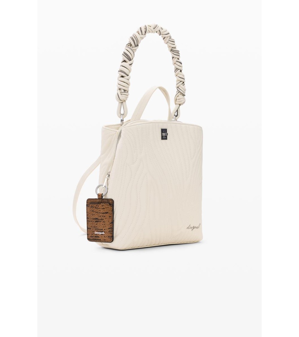 MOCHILA BOLSO HELIUM SUMY MINI ECRU DESIGUAL