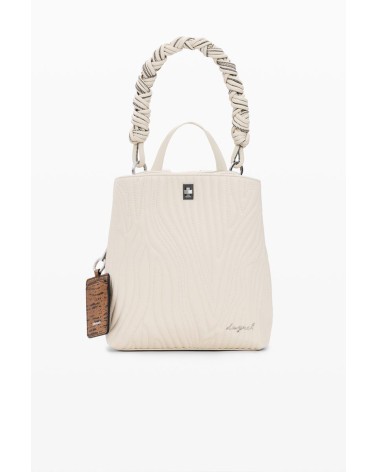 MOCHILA BOLSO HELIUM SUMY MINI ECRU DESIGUAL