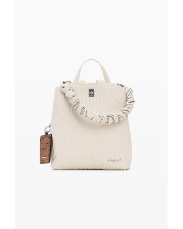 MOCHILA BOLSO HELIUM SUMY MINI ECRU DESIGUAL