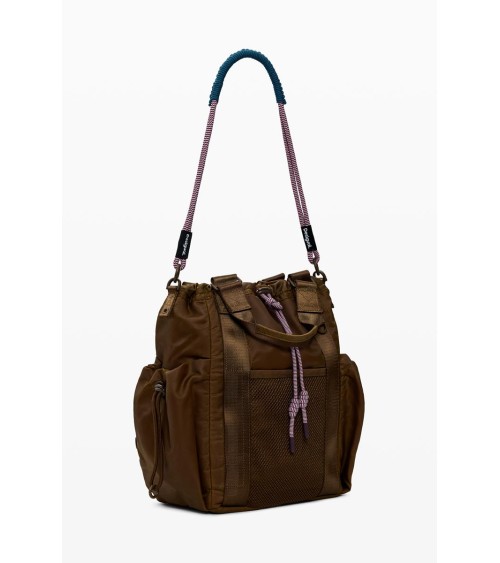 MOCHILA MULTIPOSICIÓN NEO GRUNGE GLOBE MARRÓN DESIGUAL