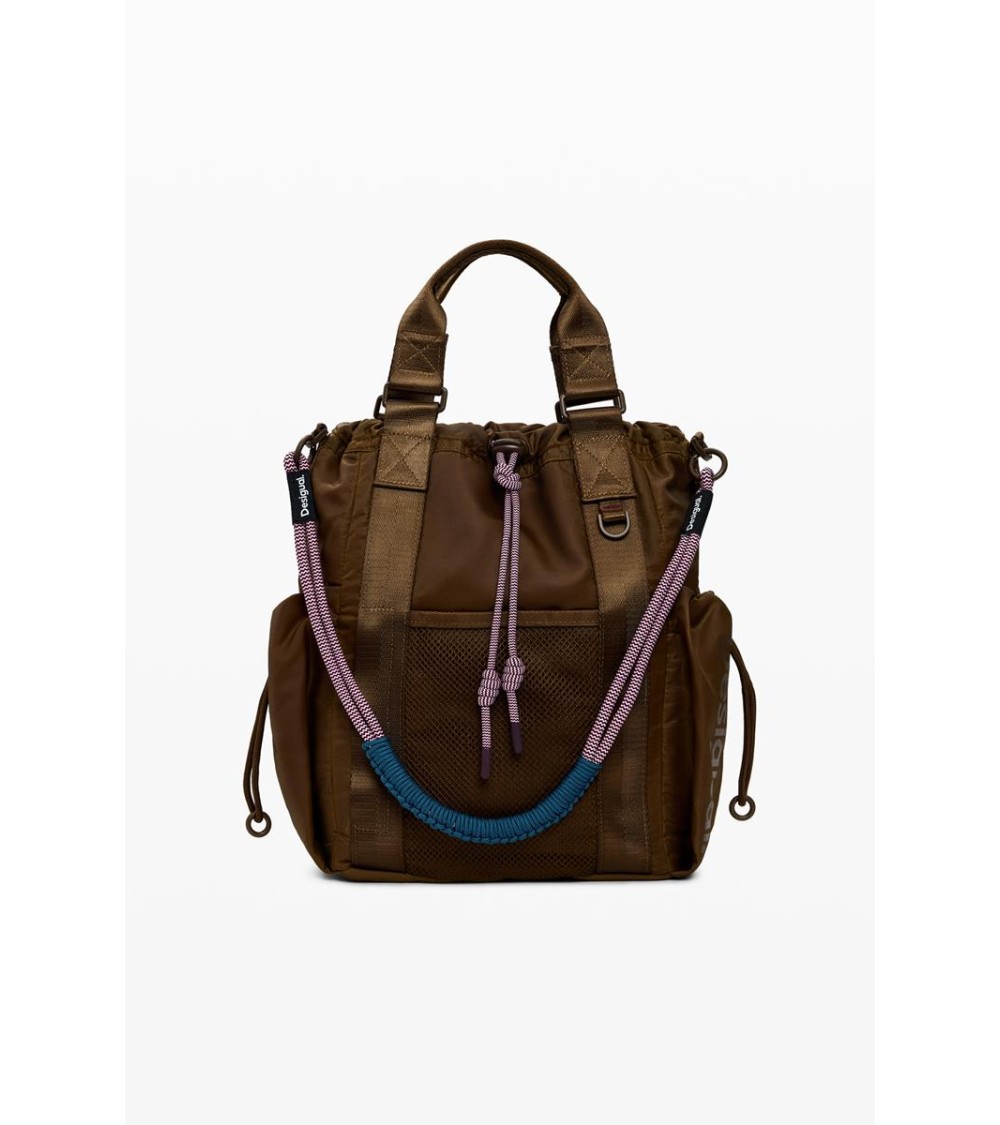 MOCHILA MULTIPOSICIÓN NEO GRUNGE GLOBE MARRÓN DESIGUAL