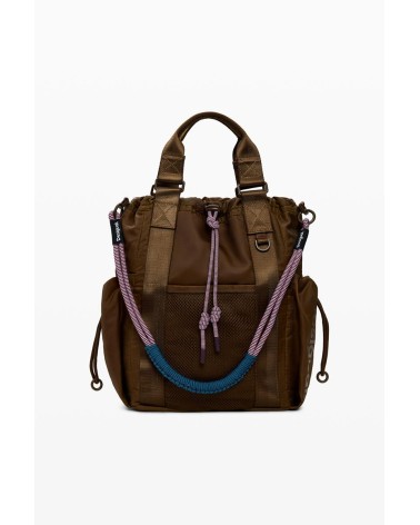 MOCHILA MULTIPOSICIÓN NEO GRUNGE GLOBE MARRÓN DESIGUAL