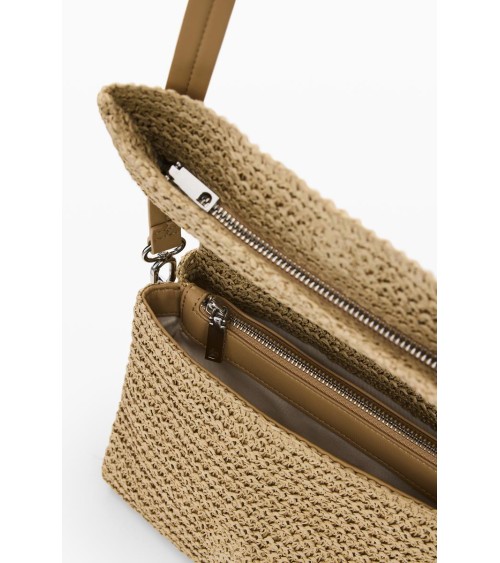 BOLSO HALF LOGO RAFFIA VENECIA DESIGUAL