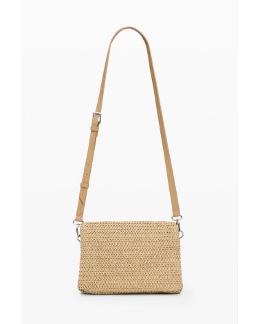 BOLSO HALF LOGO RAFFIA VENECIA DESIGUAL