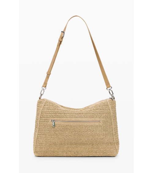 BOLSO HALF LOGO RAFFIA LEIRIA DESIGUAL