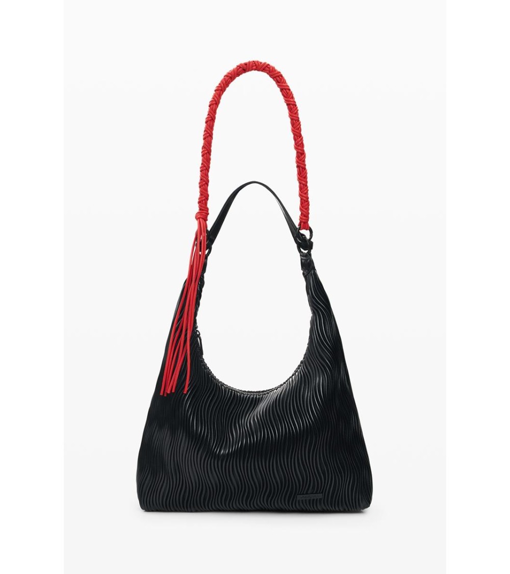 BOLSO LITIO SAMARRA NEGRO DESIGUAL