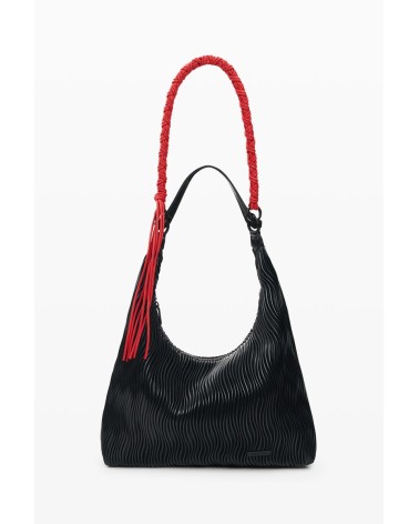 BOLSO LITIO SAMARRA NEGRO DESIGUAL