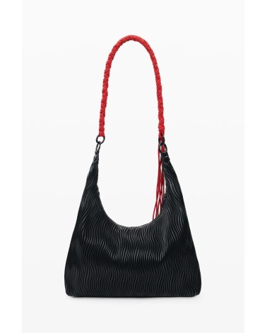 BOLSO LITIO SAMARRA NEGRO DESIGUAL