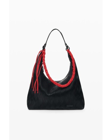 BOLSO LITIO SAMARRA NEGRO DESIGUAL