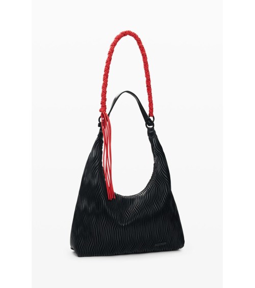 BOLSO LITIO SAMARRA NEGRO DESIGUAL