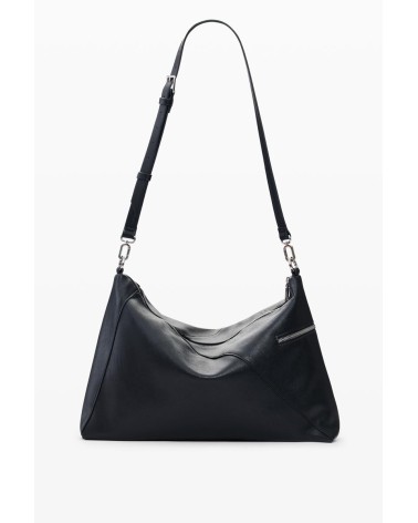 BOLSO HALF LOGO LEIRIA 2.0 NEGRO DESIGUAL