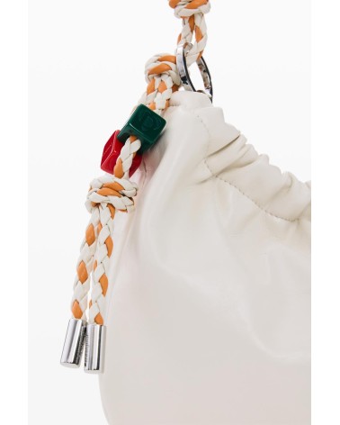 BOLSO HALF LOGO WAVERLY K1010 CRUDO DESIGUAL