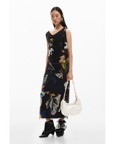 BOLSO HALF LOGO WAVERLY K1010 CRUDO DESIGUAL