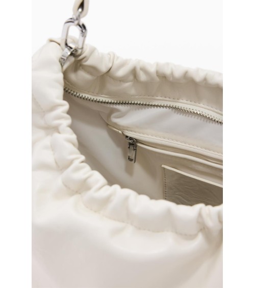 BOLSO HALF LOGO WAVERLY K1010 CRUDO DESIGUAL