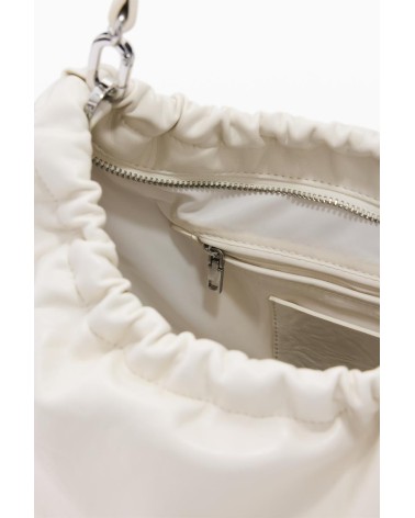 BOLSO HALF LOGO WAVERLY K1010 CRUDO DESIGUAL