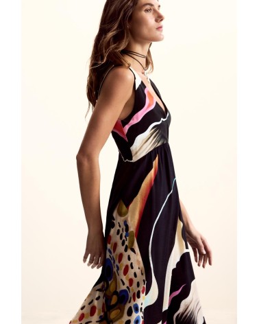 VESTIDO JAPAN OPART DISEÑO DE MR. CHRISTIAN LACROIX DESIGUAL