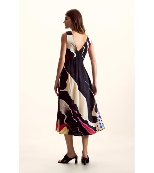 VESTIDO JAPAN OPART DISEÑO DE MR. CHRISTIAN LACROIX DESIGUAL