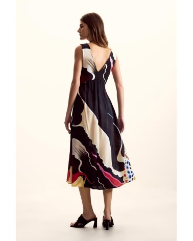 VESTIDO JAPAN OPART DISEÑO DE MR. CHRISTIAN LACROIX DESIGUAL