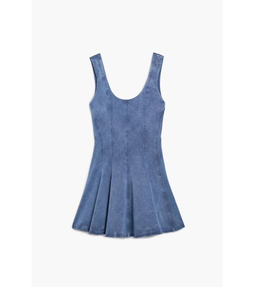 VESTIDO SKATER DENIM DE DESIGUAL