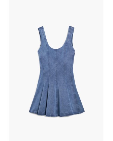 VESTIDO SKATER DENIM DE DESIGUAL
