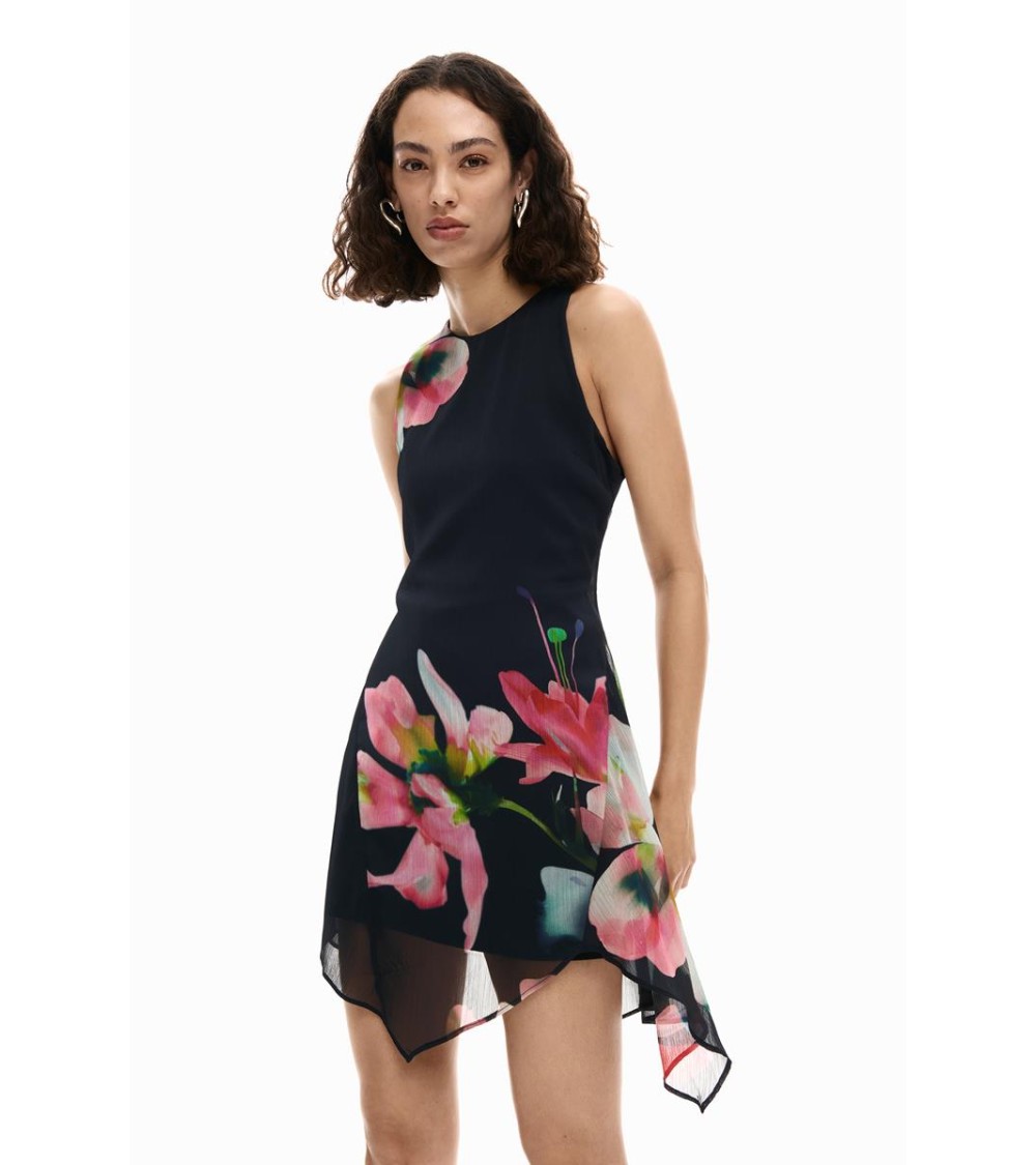 VESTIDO NALA ASIMETRICO DESIGUAL