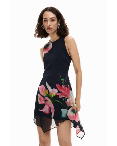 VESTIDO NALA ASIMETRICO DESIGUAL