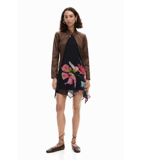 VESTIDO NALA ASIMETRICO DESIGUAL