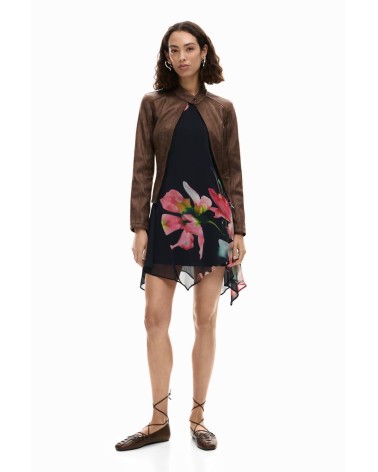 VESTIDO NALA ASIMETRICO DESIGUAL