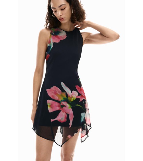 VESTIDO NALA ASIMETRICO DESIGUAL