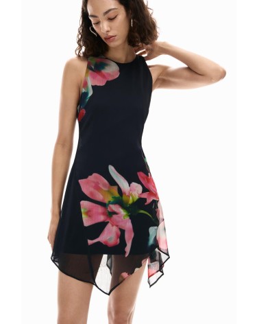 VESTIDO NALA ASIMETRICO DESIGUAL