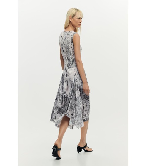 VESTIDO CATTY DESIGUAL