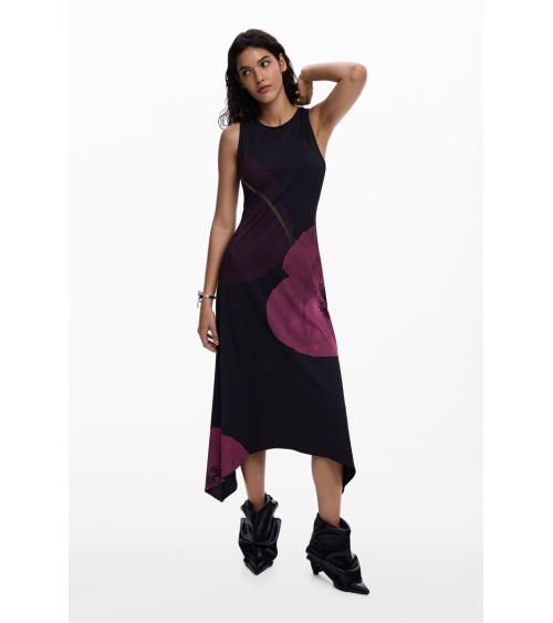 VESTIDO VIRGINIA BAJO ASIMÉTRICO DESIGUAL