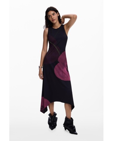 VESTIDO VIRGINIA BAJO ASIMÉTRICO DESIGUAL