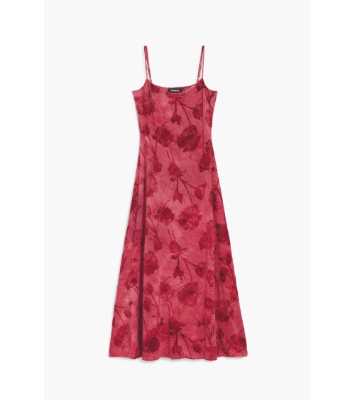 VESTIDO MADISON FLOCADO DESIGUAL