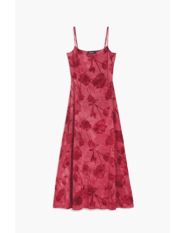 VESTIDO MADISON FLOCADO DESIGUAL
